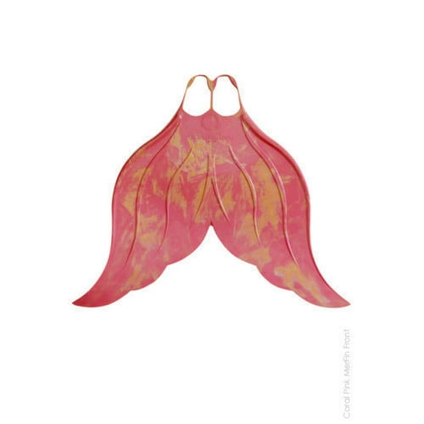 mahina mermaid merfin coral pink monofin swimming mahina merfin size chart