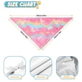 thumbnail image 6 of Dog Bandana 2 Pack,Pink Tie Dye Pattern Bandanas for Dogs,Cat Bandana,Small/ Large Dog Bandana 2 Size,Dog Bandanas, 6 of 6