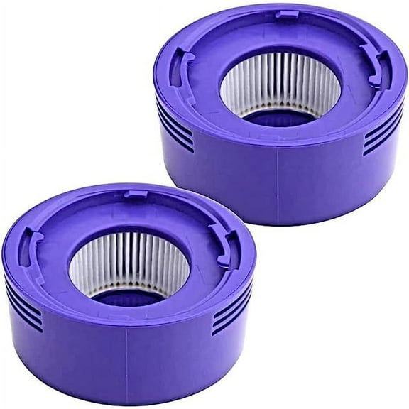 SCREENTRONICS 2 Pack Post Motor HEPA Filters Compatible Replacement for Dyson V7 V8 SV10 SV11 Absolute Animal Motorhead Vacuum Cleaner Part # 967478-01