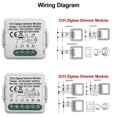 thumbnail image 1 of Tuya ZigBee Smart Dimmer Switch Module Supports 2 Way Control DIY Dimmable Switches 10A Work for (1, 1 of 5