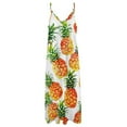 thumbnail image 4 of Lunarable Pineapple Sleeveless Dress Women's Luxury Party Dress Birthday Dresses for Women, 4 of 7
