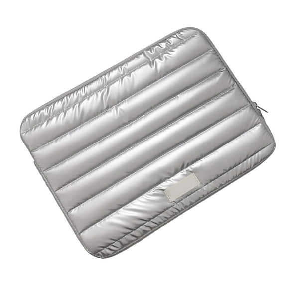 Quilted Laptop Sleeve 13 14 Inch for Commuters and Freelancers Computer Storage Case with Protective Padding