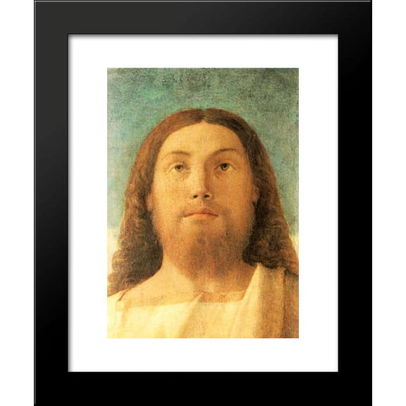 The Redeemer 20x24 Framed Art Print by Bellini, Giovanni