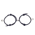 thumbnail image 1 of Pulseras magnéticas tejidas de acero inoxidable para parejas, correa de mano para joyería Wmkox8yii  shlkj121, 1 of 1