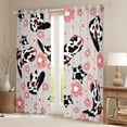 thumbnail image 2 of Manfei Cowgirl Hat Blackout Curtains 2-Pack (42x63), Blossoms Floral Bedroom Curtains, 2 of 6