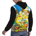 thumbnail image 5 of Unisex Men's and Women's Simpsons Hoodies 3D Fashion Digital Print Cartoon Pullover Hooded Sweatshirts with Pockets, 5 of 8