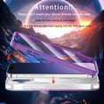 thumbnail image 5 of ELEHOLD Clear Case for iPhone 16 Plus, Full Body Rugged Case Built with Screen Protector,Soft TPU Bumper Gradient Feather Design Case,Purple, 5 of 6