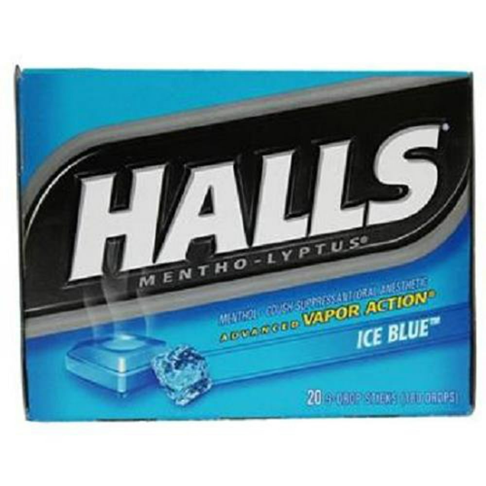 Product Of Halls, Ice Peppermint, Count 20 (9Drops) Cough Drops