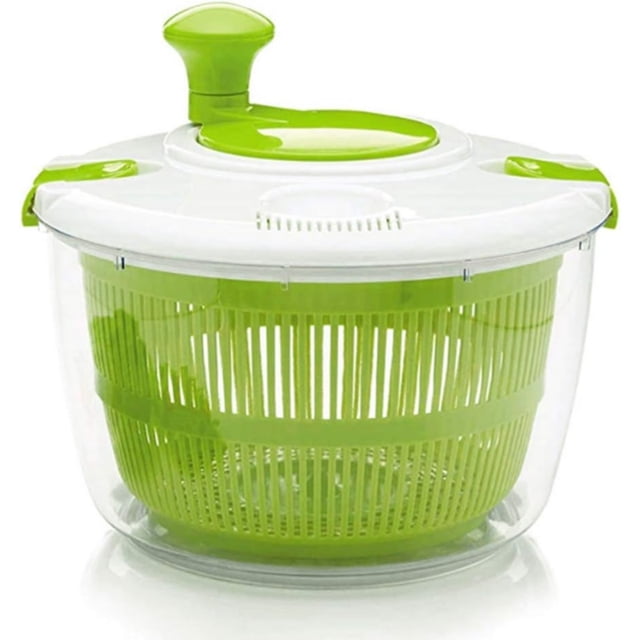 Centrifugadora de verduras manual para ensaladas, 687 ml, genérica