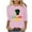 A01-Pink, variant on ZVAVZ Yoga Tops for Women,Ladies Black History Month T Shirts 3/4 Length Sleeve Crew Neck Shirts Women African Graphic Tees Flash Deals of The Day Clearance Orange L