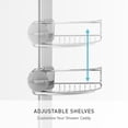 thumbnail image 3 of Simplehuman 8' Tension Shower Caddy, 3 of 6