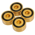 thumbnail image 1 of 4pcs Speaker Isolation Feet, Aluminum Alloy Vibration Reduction Spikes for CD DVD Player HiFi Devices, 1 of 7
