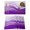 Purple, variant on Green Abstract Placemats Set of 6, Waves Gradient Water Ripple Striped Placemats for Dining Table, Place Mats for Kitchen Tabletop, Waterproof Wipeable Dining Table Mats Set