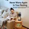 thumbnail image 5 of 2 Pack Black Candle Warmer Lamp with Timer Dimmer,with 4 bulbs,Dimmer 2,4,8,10 Hours, Adjustable Height, 360° Adjustable,Electric Wax Warmer for Scented Jar candles, 5 of 5
