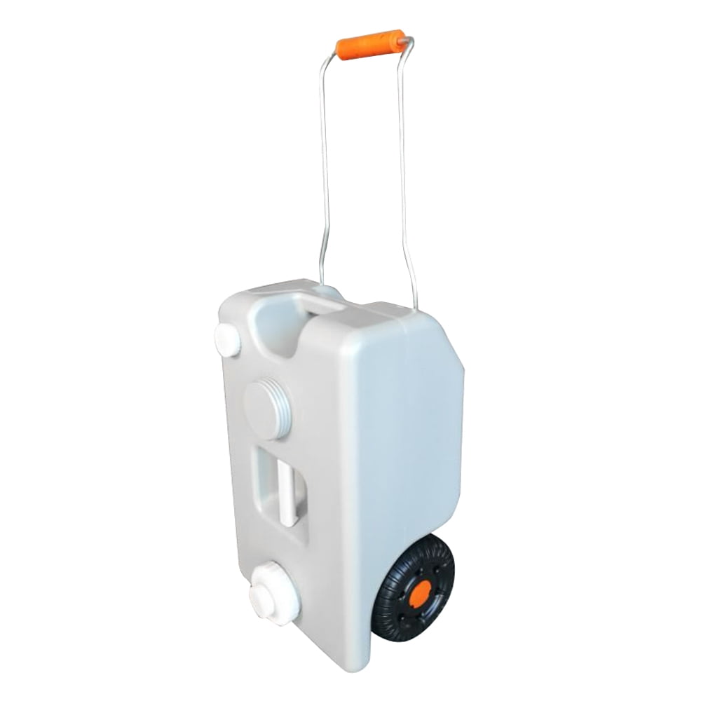 Zimtown Portable 25L Water Tank on Wheels Camping Caravan Storage