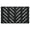 Chevron Rubber, variant on Calloway Mills Silver Knotted Rubber Mat 18 ''x 30''