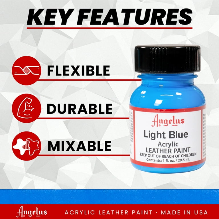 Angelus® Acrylic Leather Paint for Shoes Sneakers, Light