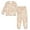 Bunnies and Daisies Pattern, variant on Fluffy Pajamas Set Fuzzy Winter Warm Pj Sets Pullover Tops and Long Pants Delicate Dragonflies Pattern X-Small