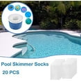 thumbnail image 6 of Pool Skimmer Socks, Reusable Savers for Filter Baskets and Skimmers, Fine Mesh Cleans for In-Ground and Above Ground Pools, 6 of 6
