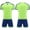 Green, variant on 2 Piece Kids Soccer Jersey Outfits Breathable Mesh Athletic Football Team Uniform Set Boys Sports Activewear Outfit Summer Casual Training Matching Set Red 4XS