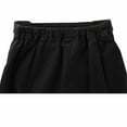 thumbnail image 4 of Bienzoe Girl's Cotton Stretch Elastic School Uniform Pleated Skirt XL Black, 4 of 11