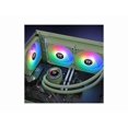 thumbnail image 3 of Thermaltake TH280 V2 ARGB Sync All-In-One Liquid Cooler, Matcha Green Edition, 3 of 5