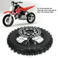 thumbnail image 3 of Rear Wheel Rim Tire, 10 Inch Wheel Rim Tyre Abrasion Proof Rubber Superior Performance  for 50cc To 110cc Off Road Motorcycle, 3 of 7