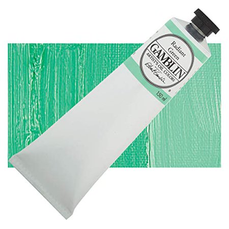 Gamblin Artist Oil Color - Radiant Green - 150 ml Tube