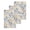 Mist Blue, variant on Blue Yellow Botanical Kitchen Dish Towels for Drying Dishes Set of 3, Vintage Spring Summer Waffle Weave Microfiber Hand Tea Bathroom Towels Quick Dry & Absorbent Towel 15.7x23.6