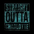 thumbnail image 2 of UGP Campus Apparel Straight Outta Charlotte T-Shirt - Medium - Black, 2 of 7