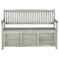 thumbnail image 5 of Safavieh Brisbane Indoor/Outdoor Modern Storage Bench, 5 of 8
