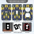 thumbnail image 3 of Light Switch Cover Switch Plate Outlet Cover Plug Cover for Electrical Toggle Switch Lemon Pattern, 3 of 6