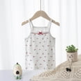 thumbnail image 2 of Krdevn Girls' Double Strap Tank Top, Solid Soft Breathable Sleeveless Shirt, Comfortable Casual Wear for Summer, Spring,6-7 Years, 2 of 7