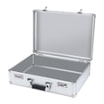 thumbnail image 1 of Caja de herramientas de aluminio,Caja de aleación de aluminio,Maleta de viaje portátil,Estuche de transporte de aluminio para reparadores domésticos y contraseña XL, 1 of 8