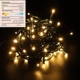thumbnail image 2 of Guirnalda de luces Caseffect para exteriores, 10 m, 100 LED, blanco cálido, 12 V, 2 of 8