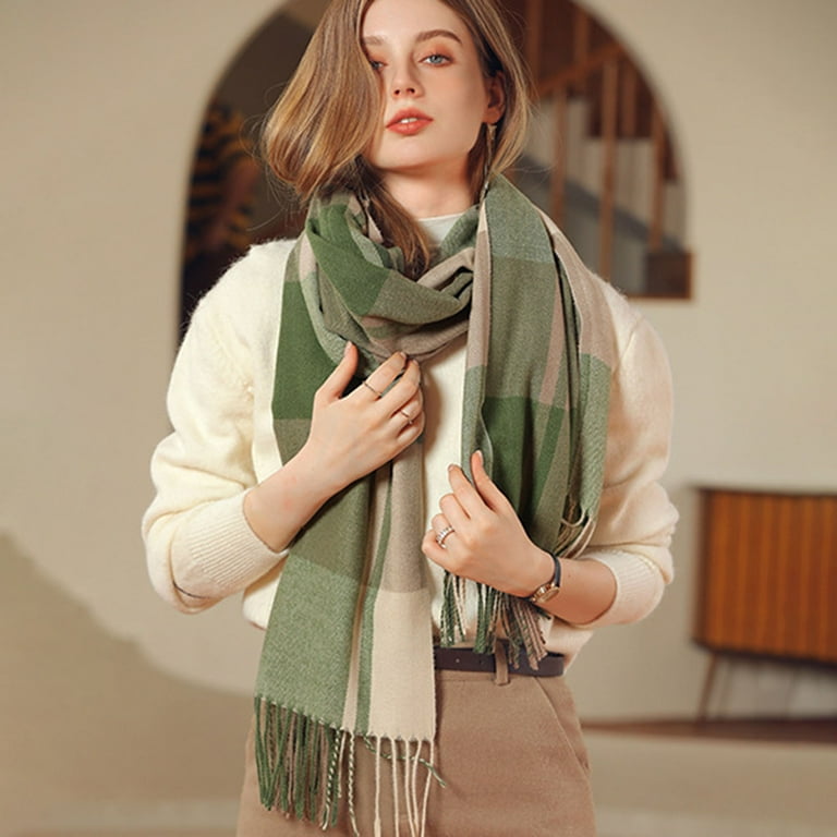 Cheap Classic Autumn Winter Imitation Cashmere Scarf for Women