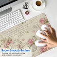 thumbnail image 4 of Long Mouse Pads for Desk,Pioneer Flower Floral Print Pattern Desk Mats on Top Of Desks, Desk Mouse Pad Extra Large with 3mm Non-Slip Base and Stitched Edge for Gaming,Office,Work,Home 31.5"x11.8", 4 of 6