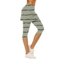 thumbnail image 2 of RongHuan Women's Capri Pants Drawstring Casual Palazzo Pants Loose Fit High Waisted Pants Wide Leg Pants with Pockets, 2 of 7