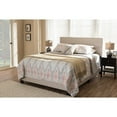 thumbnail image 6 of Baxton Studio Hampton Modern and Contemporary Light Beige Fabric Upholstered King Size Bed, 6 of 7