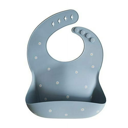 UPC: 0810052461151 | mushie Silicone Baby Bib | Adjustable Fit Waterproof Bibs