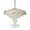 SpringGreen Beige, variant on Outdoor Tablecloth with Umbrella Hole for Patio/Picnic/Party/Camping, Watercolor Floral Waterproof Table Cloth Square Cover Washable, Spring Flowers Birds Plants Country Beige (60"x 60")