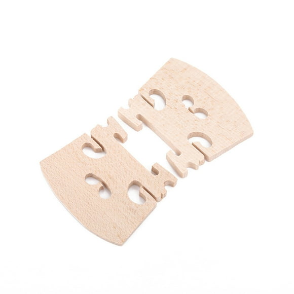 5 Pcs Ponts de Violon en Bois d'Érable, Accessoire de Raccordement pour Violon de Taille 4/4, Fabriqué en Bois d'Érable, Léger et, Offre une Qualité Sonore, Idéal pour