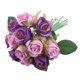 thumbnail image 1 of Ramo de rosas artificiales Qarigey de espuma falsa para fiesta de boda hogar jardín, 1 of 6