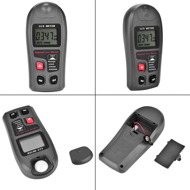 Luxómetro Digital MT-30, Medidor de Luz Luxómetro Portátil Con Pantalla LCD