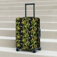 thumbnail image 6 of Rateoe Corn And Dragonflies Printed Luggage Cover, Suitcase Protector Fits 18-32 Inch Luggage-Small, 6 of 7