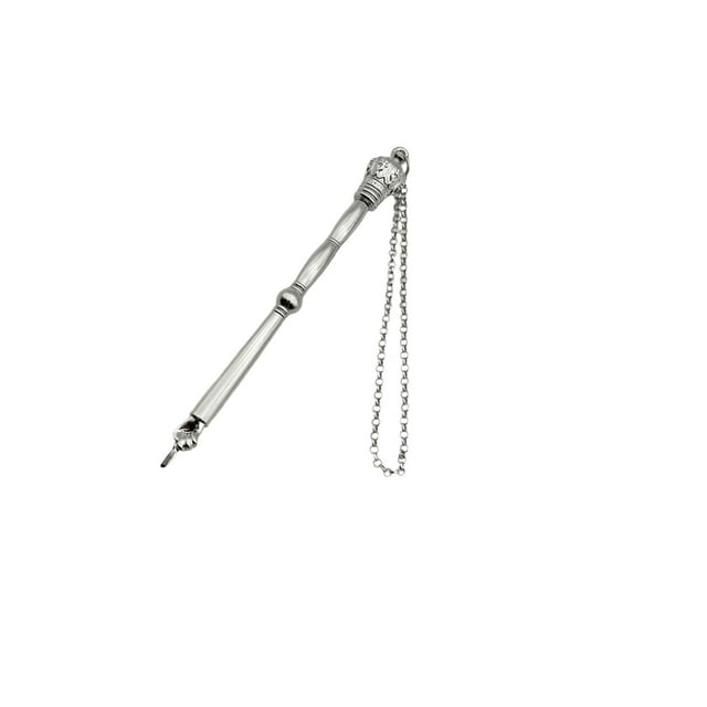 Thinsony Yad Torah Pointer Reading Tool Hand Head Yad Assistant Bible Pointer Hand Pointer Crown Golden Silver Crown Head Length 17cm