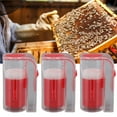thumbnail image 1 of 3Pcs Queen Bee Marking Cage Catcher Plastic One Handed Bee Queen Marker Bottle Beekeeping Tools for Beekeepers Red, 1 of 9