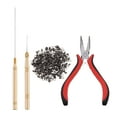 thumbnail image 2 of HILABEE Hair Extension Kit Plier Plus Pulling Hook Bead Device And Loop Tool Kits - 2# 2, 2 of 6