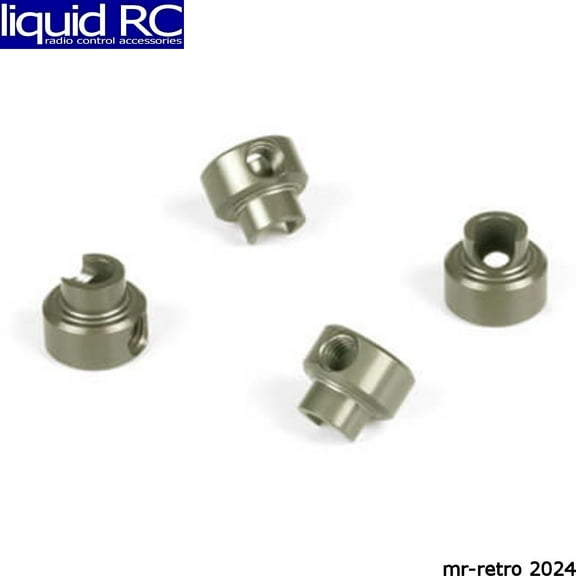 TEKNO RC LLC Aluminum Sway Bar Collars 4pcsEB/NB/ET/NT48 2.0 TKR9090A Electric Car/Truck Option Parts