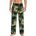 thumbnail image 1 of Balery Camouflage Dinosaur Pantalones de pijama para hombre, pijama ultraligero, pantalón de descanso-XX-Large, 1 of 6